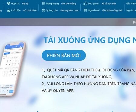 Hướng dẫn truy cập 123b.com tải app về điện thoại chi tiết